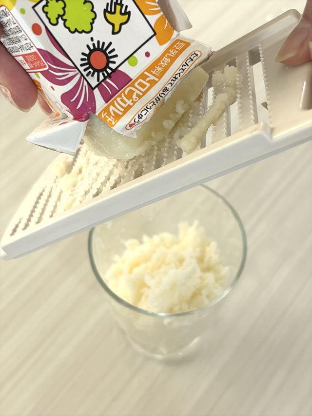 豆乳アイス すりおろし かき氷