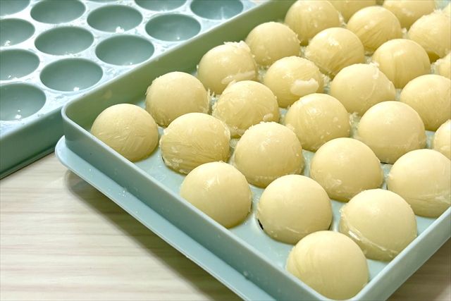 豆乳アイス 丸型製氷皿