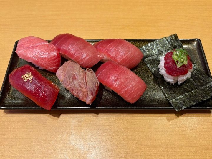 スシロー 天然本鮪7貫盛り