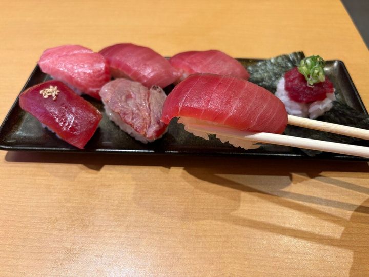 スシロー 天然本鮪7貫盛り