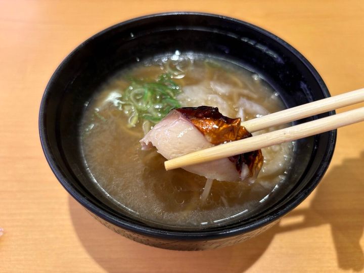 スシロー 濃厚鯖節ラーメン