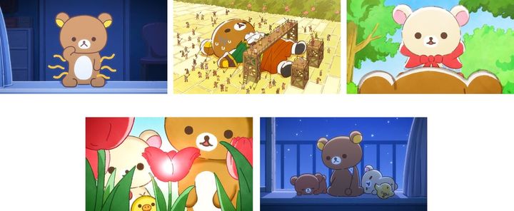 リラックマアニメシーン