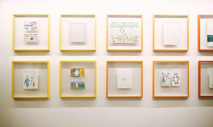 本社の専門チームが手がける展示会さながらのディスプレイ