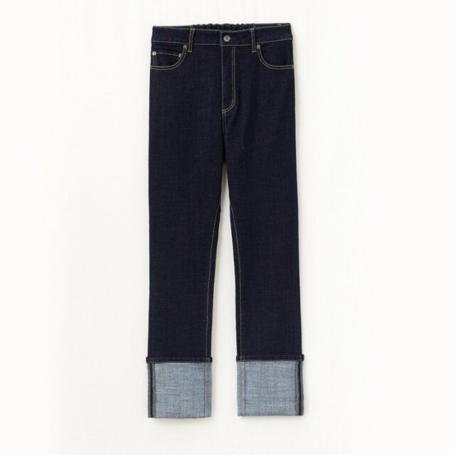2025夏しまむらレディースストレートデニムパンツ