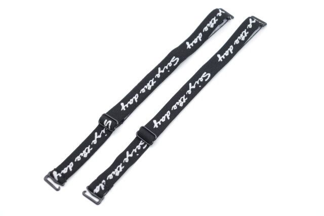 ダイソー ブラストラップ ブラストラップ ロゴ柄 2本入り