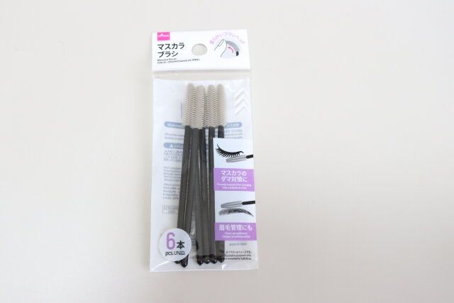 マスカラブラシ（6本） パッケージ