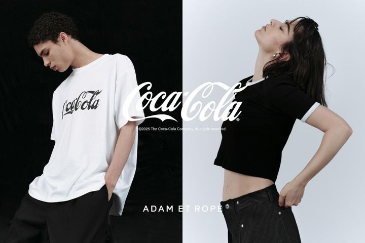 画像: 【コカ・コーラ スペシャルコレクション アダム エ ロペ】のビジュアル 出典：Coca-Cola Special Collection