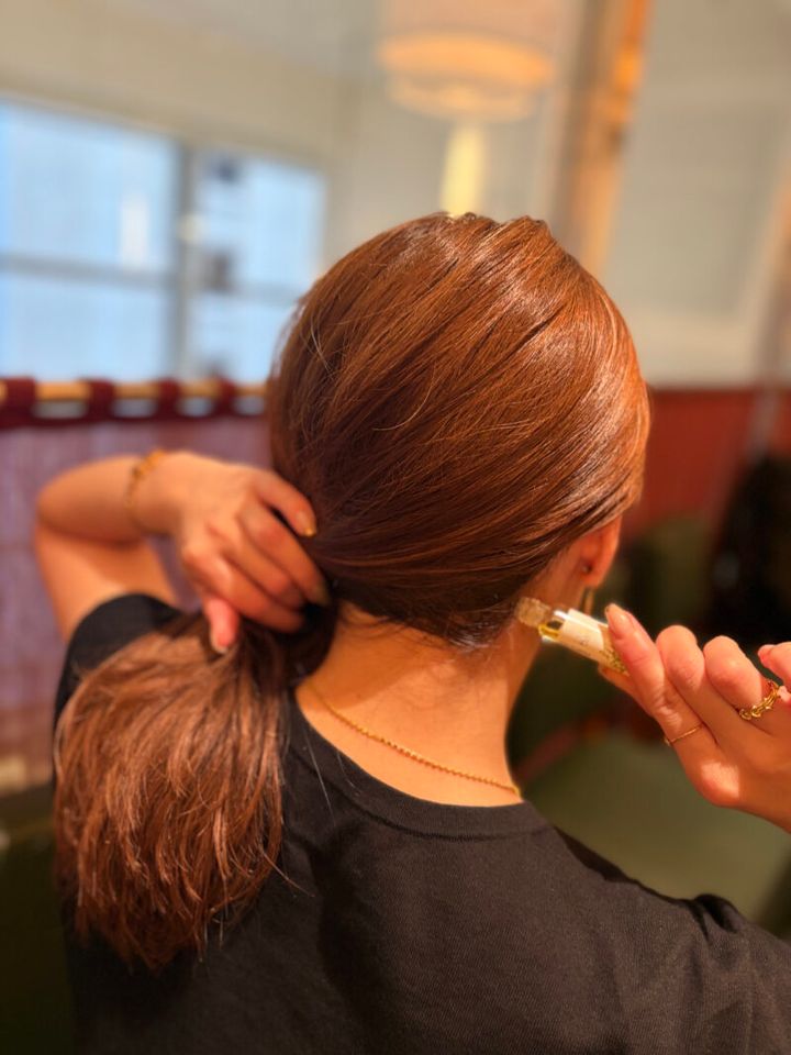 ナリンの「ハーブオイル33+7 ロールオンを首筋に