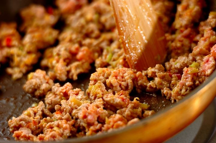 麻婆豆腐の作り方1