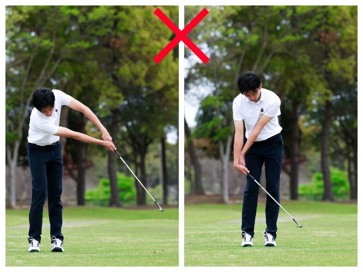 逆目のラフはどう打つのが正解！順目での打ち方との違いは？