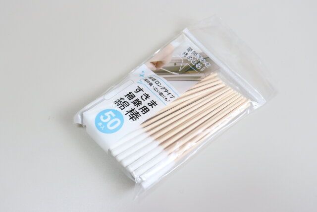 すきま掃除用綿棒ロング50本全長10×直径0.5cm