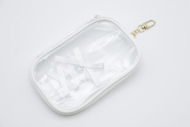 ダイソー レースアップデザインバッグチャームポーチ