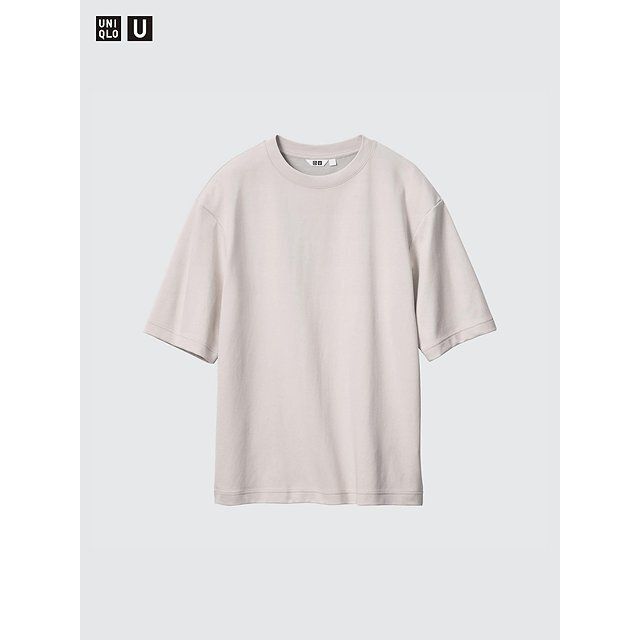 ユニクロのエアリズムコットンオーバーサイズTシャツ