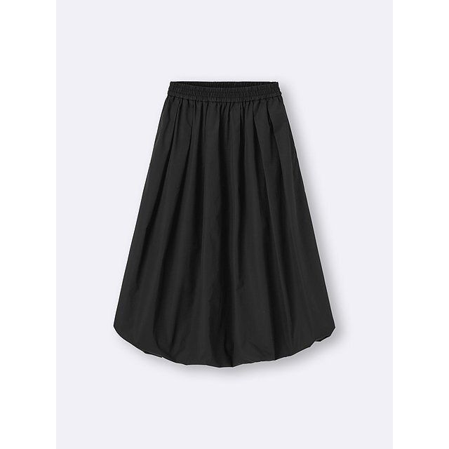 GUのバブルヘムミディスカート