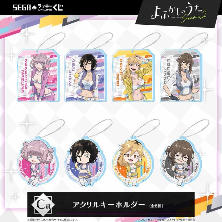 C賞：アクリルキーホルダー