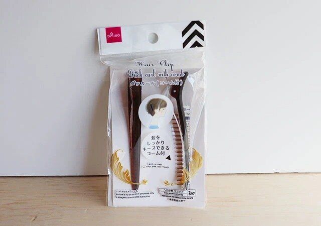 ダイソー ダッカール（コーム付） パッケージ