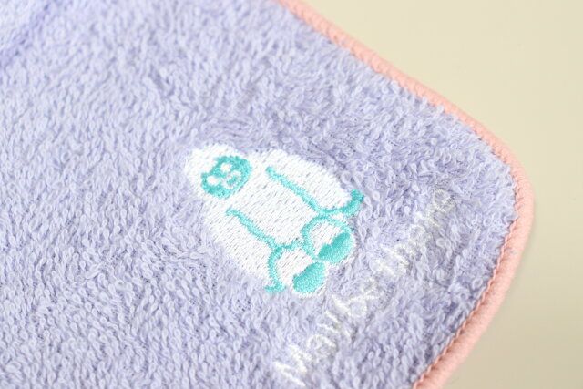 パイルタオルハンカチ刺繍付 刺繍