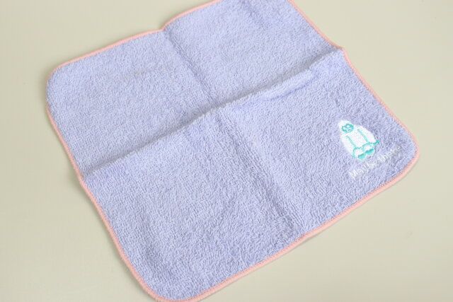 パイルタオルハンカチ刺繍付 UMA