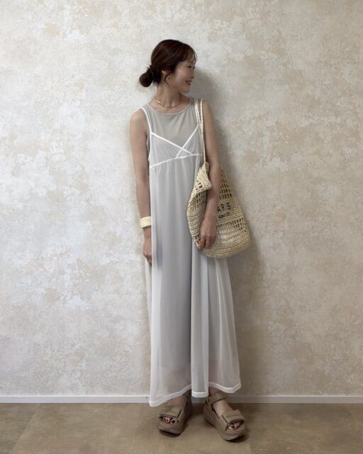 着回しコーデ①楽ちん涼しい夏コーデ