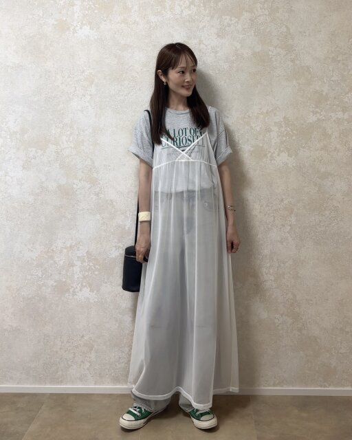 着回しコーデ③ロゴTで大人カジュアルコーデ