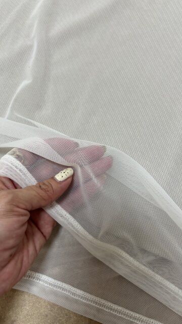 チュールの生地感