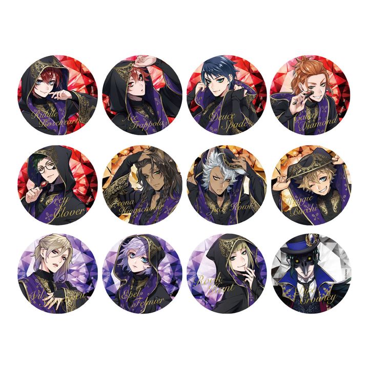 ディズニー ツイステッドワンダーランド ブラインド缶バッジコレクション 式典服vol.1