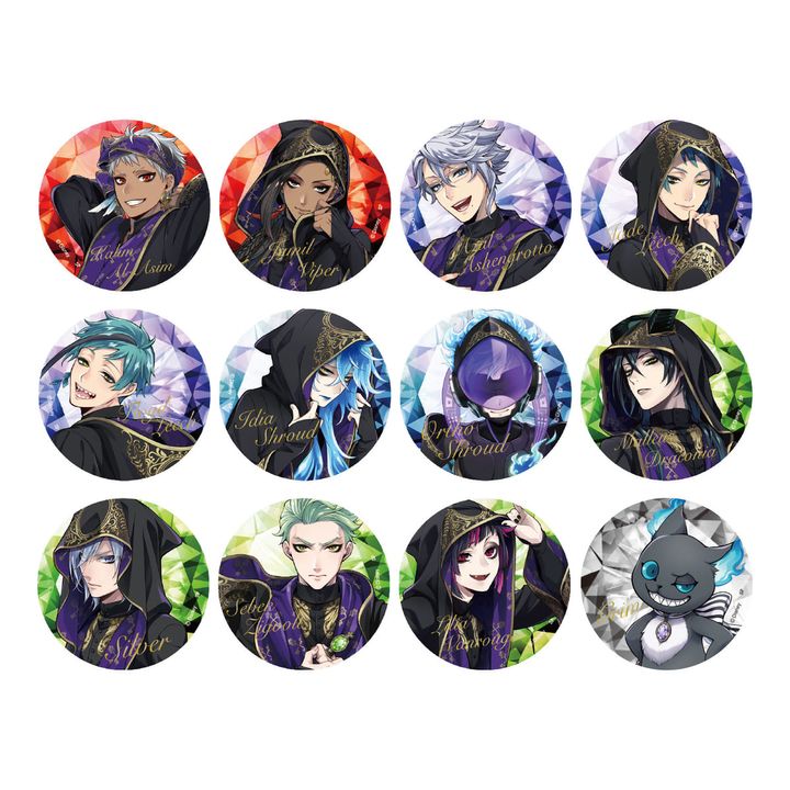 ディズニー ツイステッドワンダーランド ブラインド缶バッジコレクション 式典服vol.2