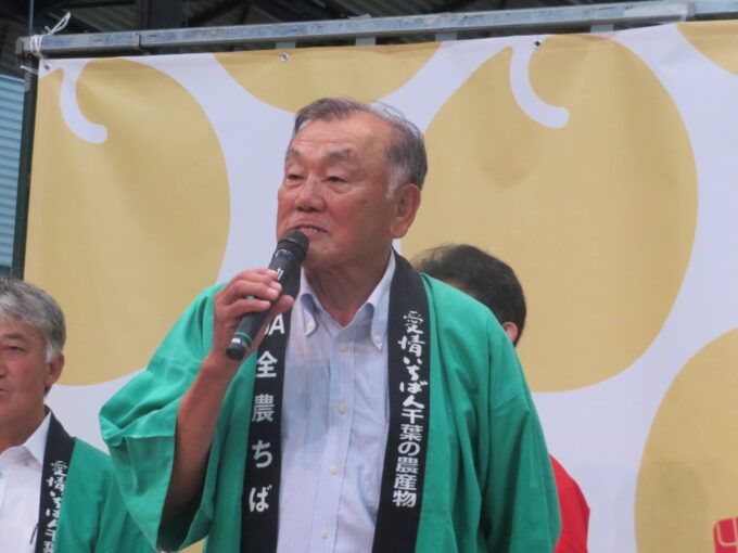 千葉県果樹園芸組合連合会 谷嶋稔顧問