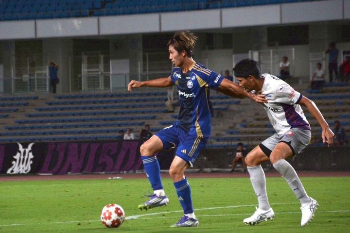 FC町田ゼルビアFW藤尾翔太の額にできた向こう傷「どこの部位でもいいから」と史上初ベスト8へ導く決勝点