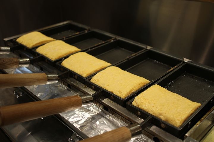 あっという間に焦げ目のない美しいだしまきたまごが完成！