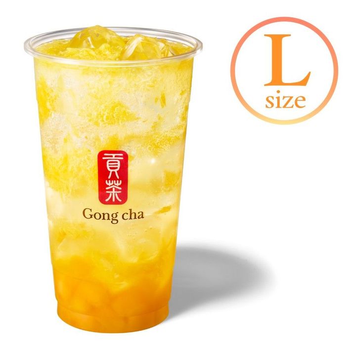 「FRESH マンゴー&オレンジ スパークリングティー」（ICED/L） 780 円