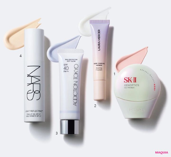 マキア 瀬戸麻実 SK-II ローラ メルシエ アディクション NARS 毛穴カバー
