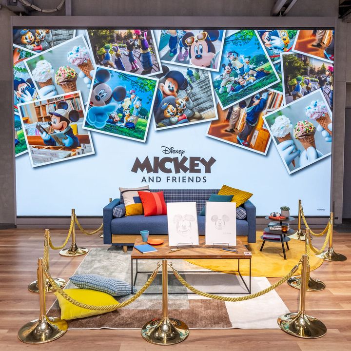 SHIBUYA TSUTAYA「Mickey & Friends Summer Fest in Shibuya」展示