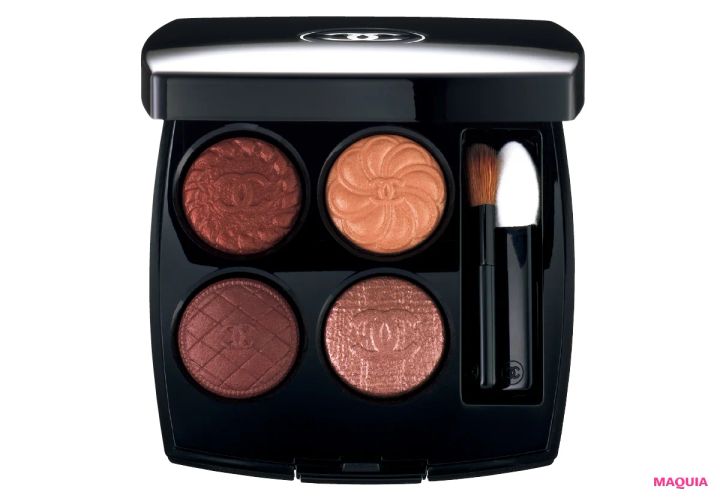 マキア 藤田ニコル 秋メイク シャネル レ キャトル オンブル ブトン 219