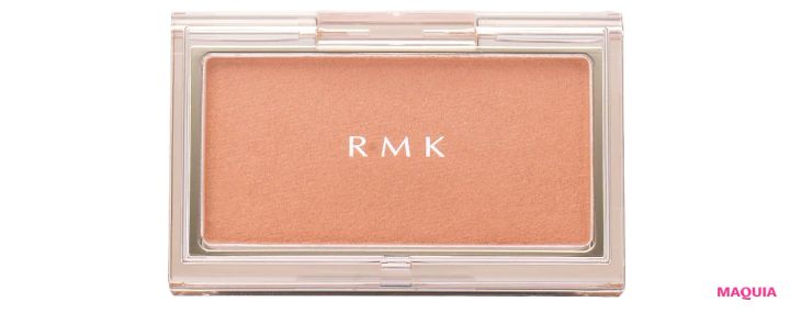マキア 藤田ニコル 秋メイク RMK ピュア コンプレクション ブラッシュ 15