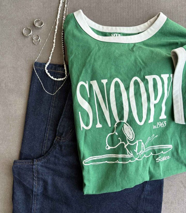 画像: スヌーピーT ✕ デニム