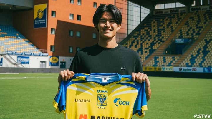 日本人6人所属の欧州1部チーム、“7人目”で20歳の逸材FWを獲得！「一日でも早く結果で貢献」