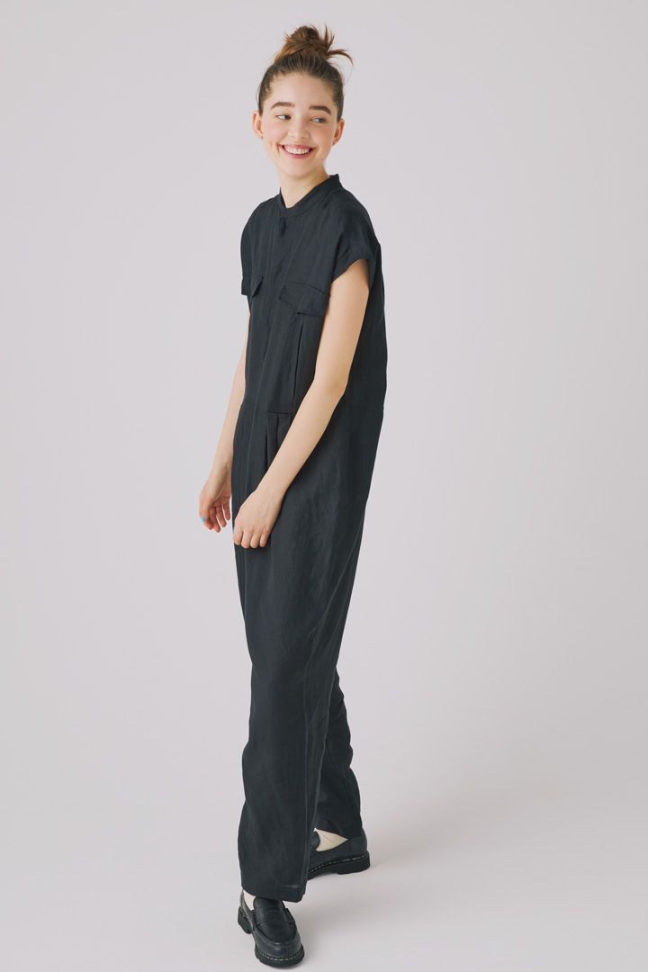 真夏のオールインワンコーデは素材にこだわって涼しくきめて【本日のFUDGE GIRL-8月8日】