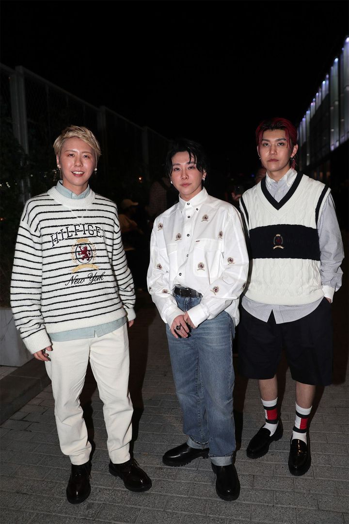 2024年9月8日、NYファッション・ウィークに登場したMrs. GREEN APPLE