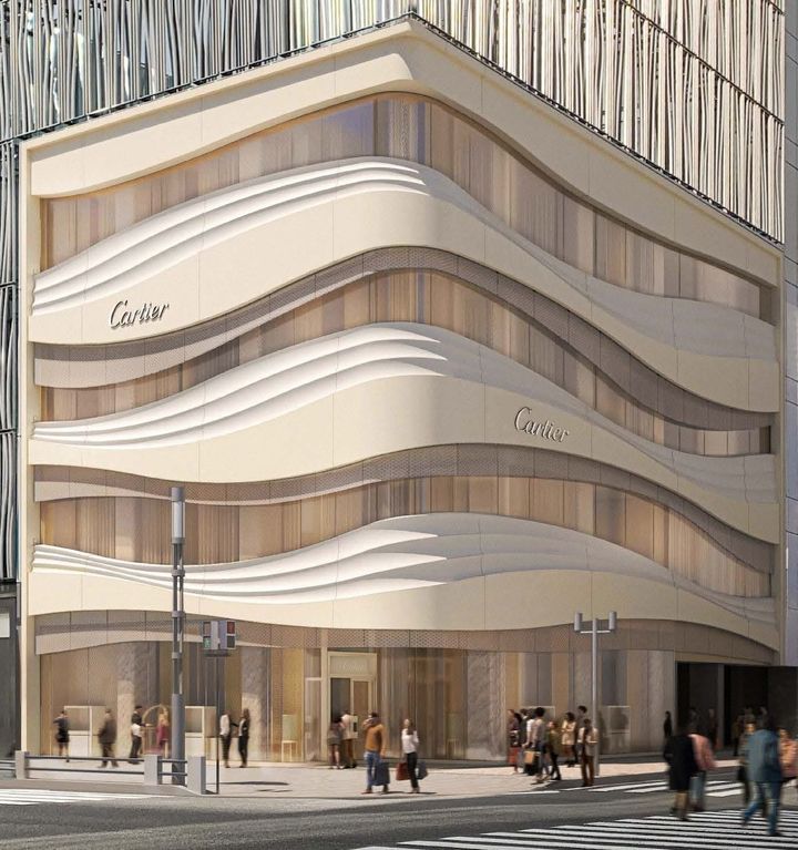 「カルティエ 銀座4丁目ブティック」の外観イメージ