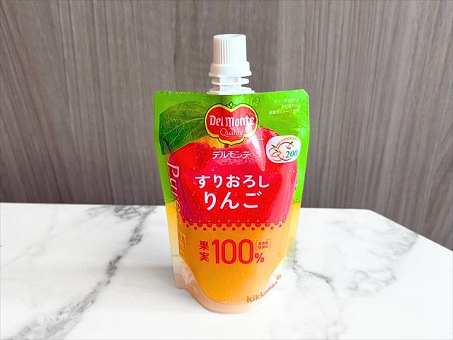 デルモンテ ピュレフルーツ すりおろしりんご