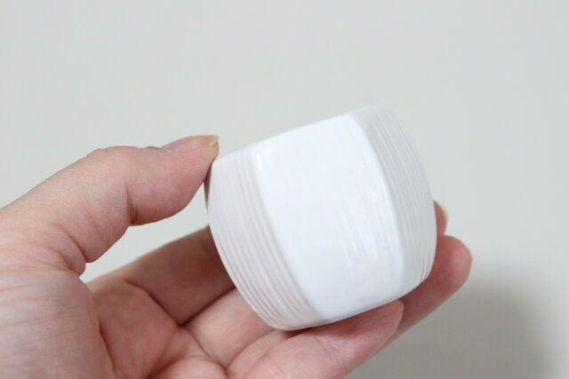 ミニ植木鉢（1号、4.5cm、ストライプ柄）