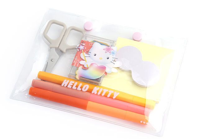 フェアリーデザインハローキティーポーチスクエア文房具