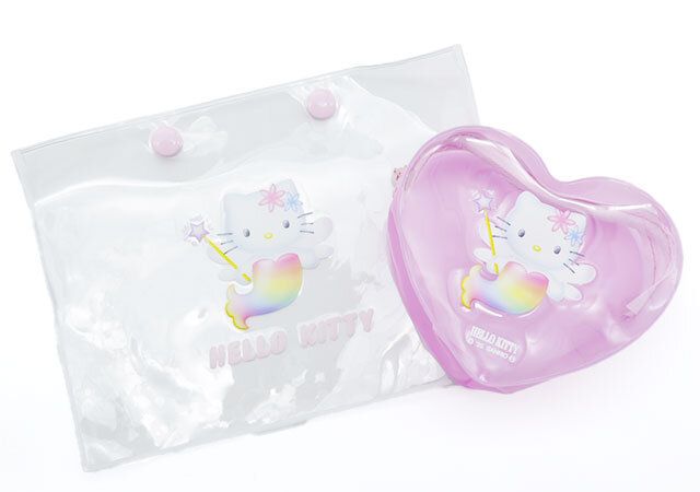 ハローキティ - 【まとめ売り】ハローキティ♡ポーチセット　レトロ mini9月号付録♡ ポーチいっぱいあるのに マーメイド可愛すぎて