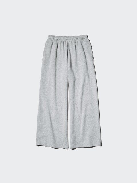 2025ユニクロ夏女性おすすめスウェットワイドパンツ