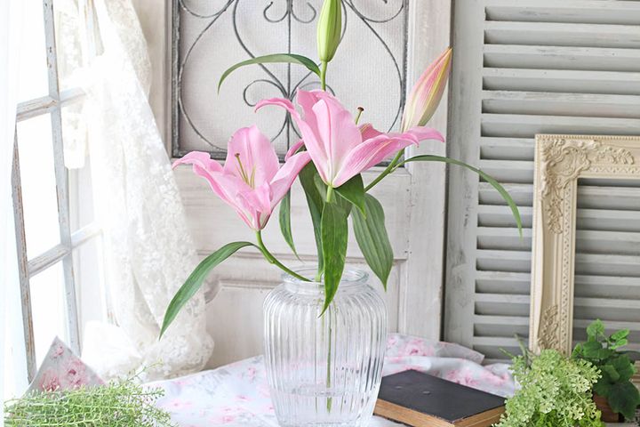 ユリのアレンジ