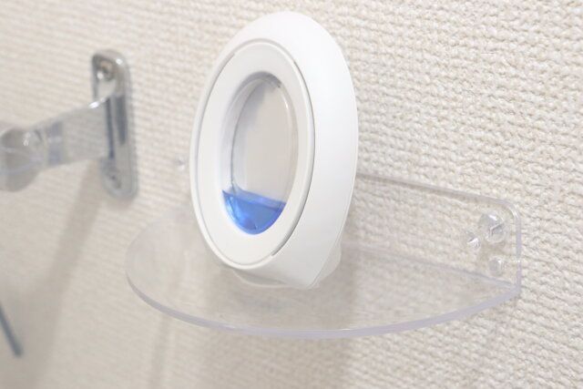 ウォールラック半円型クリア 芳香剤