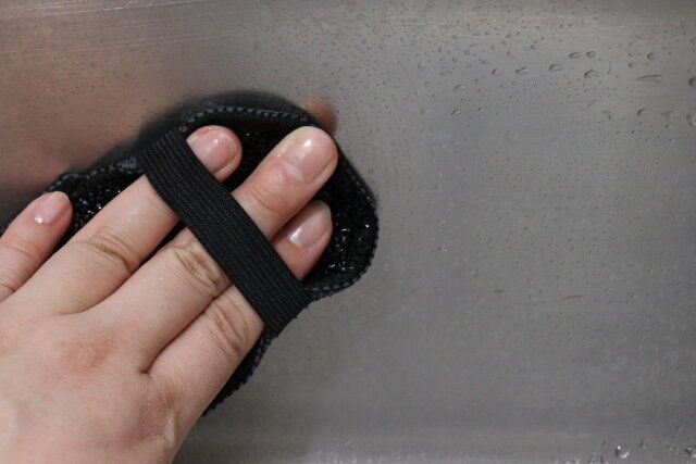 しつこい汚れ落としクリーナー 拭き上げ