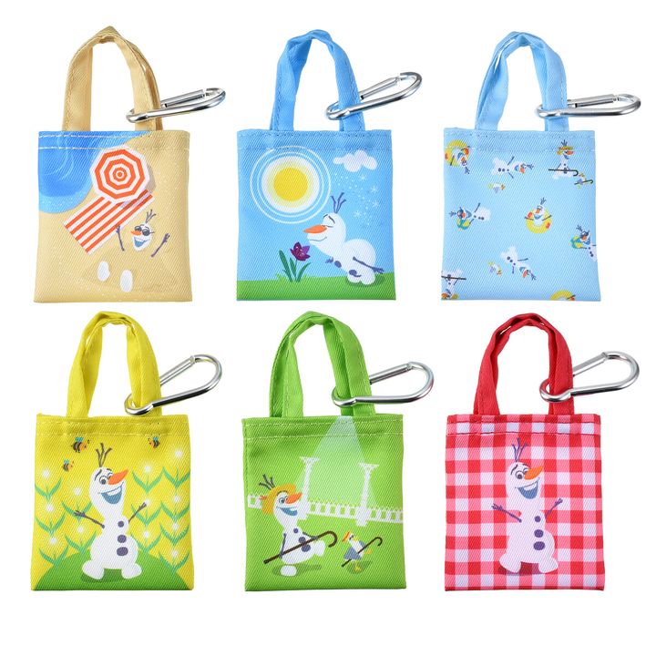 オラフ＆シーガル シークレットトートバッグ ミニ カラビナ付き MY PAL OLAF