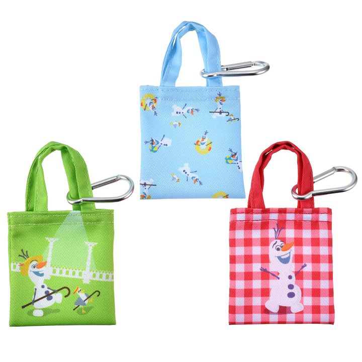 オラフ＆シーガル シークレットトートバッグ ミニ カラビナ付き MY PAL OLAF03